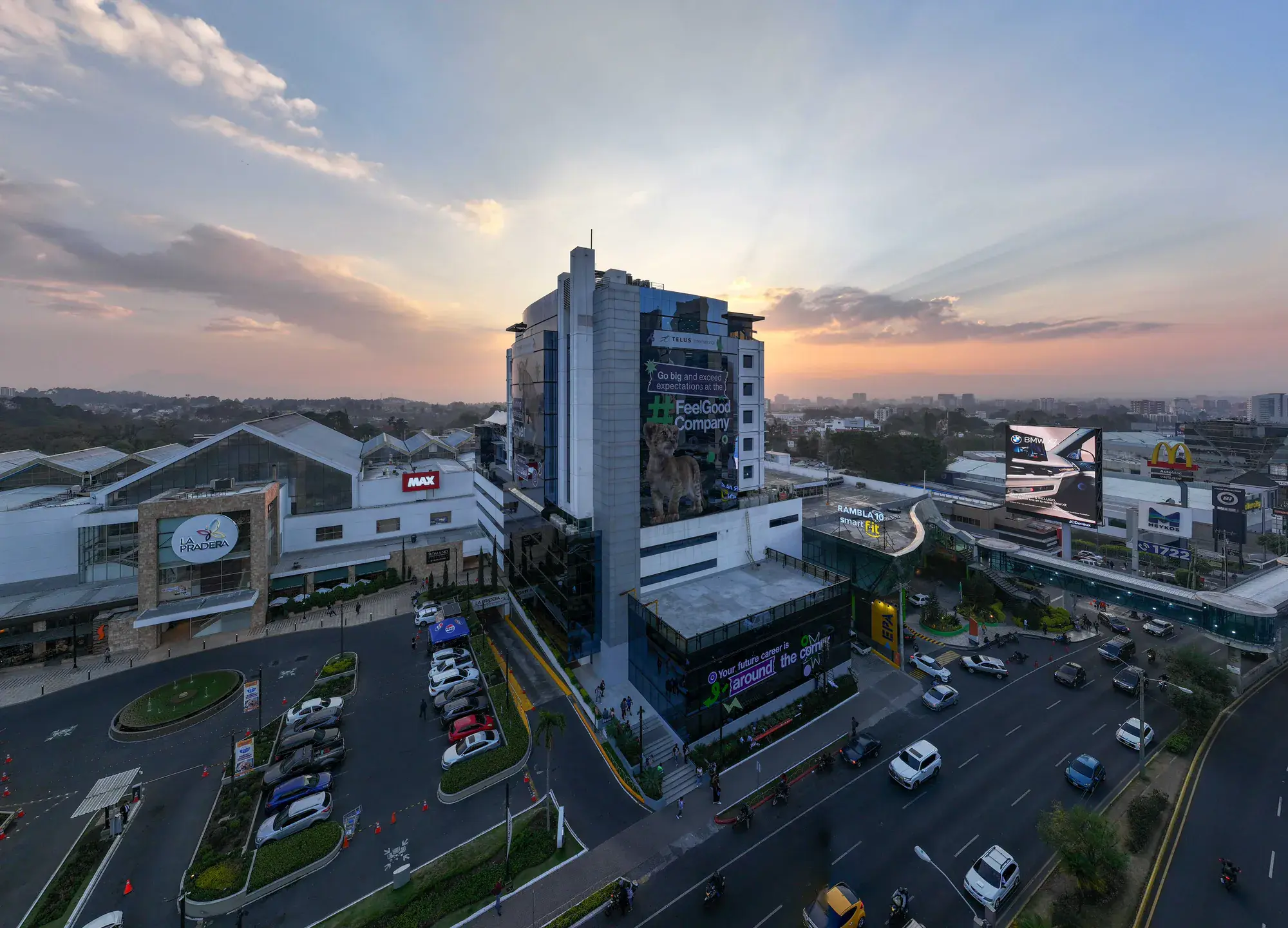 Telus Pradera Comercial, Guatemala City project view 1, Guatemala